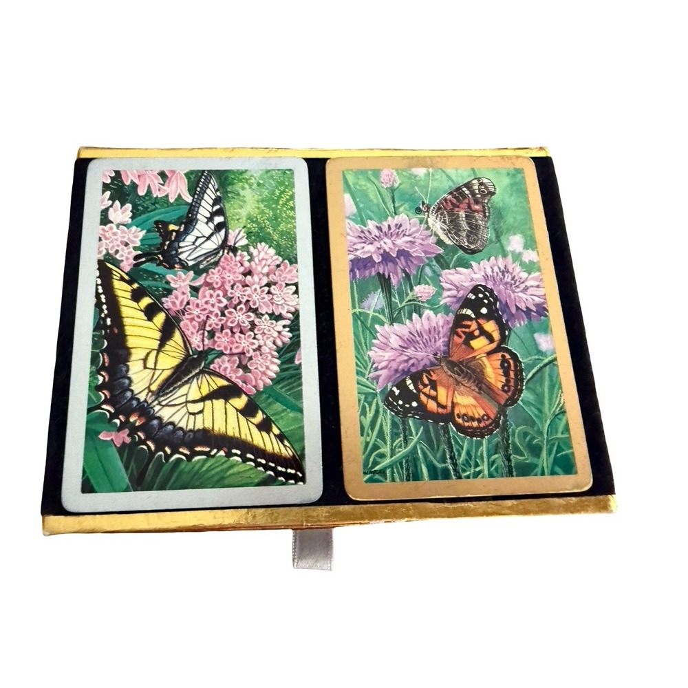 Congress Playing Cards Birds Theme Double Deck (2 Card Decks) Set